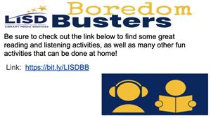 LISD Boredom Busters 